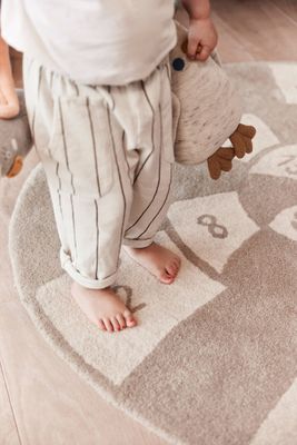 Matta Lera / Offwhite Ull. Bomull OYOY MINI