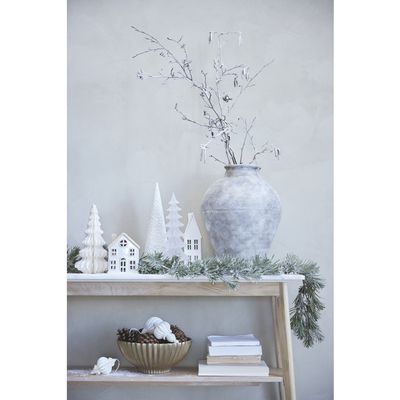 Lene Bjerre Seholia Dekoration house H28 cm Vit