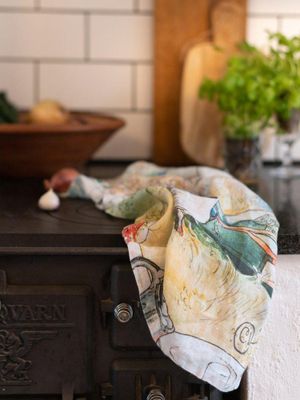 Svanefors Kräftfiske Kökshandduk Multi 50x70 cm