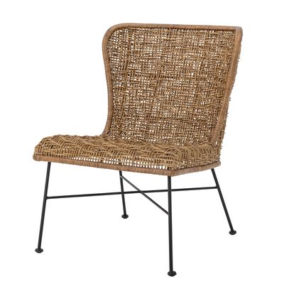 Somme Loungefåtölj Natur Rotting H81.5cm Bloomingville