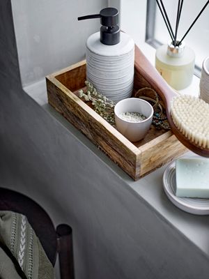 Tvålpumpsset Natur Stengods Winta Set om 3 | Bloomingville