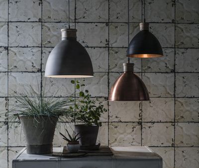 PR Home Roseville Taklampa Svart 42 cm