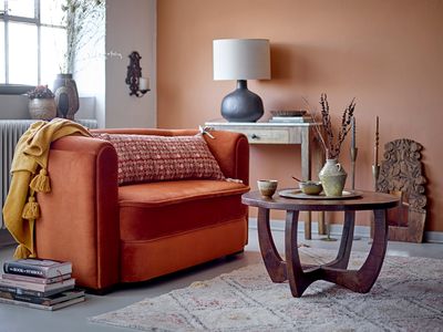 Soffa Brun Polyester | Bloomingville Creative