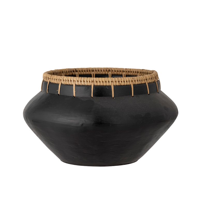 Dekorationsskål Svart Terrakotta Dixon | Bloomingville