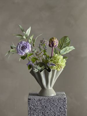 Whisper Bukett Lila Polyeten Ø30cm Bloomingville