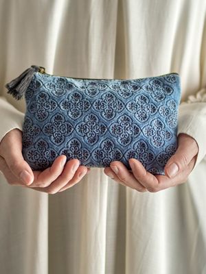 Necessär Blå Bomull Sofina | Bloomingville