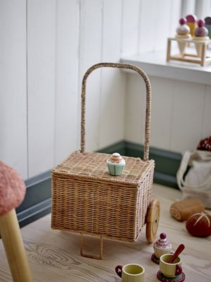 Bloomingville Bette Barnlekset, Kök, Brun, Mdf Ø24xH10 cm, Set om 9