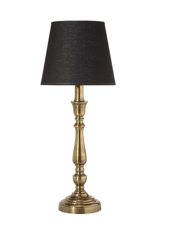 Therese Bordslampa med lampskärm 51cm Svart | PR Home