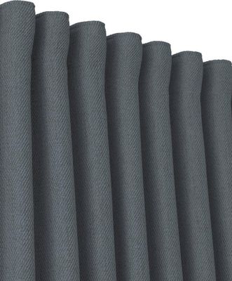 Svanefors Greenwich Gardin 2-pack Mörkgrå 140x280 cm