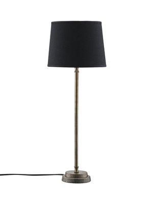 PR Home Kent Bordslampa med Svart Skärm 59 cm Brons