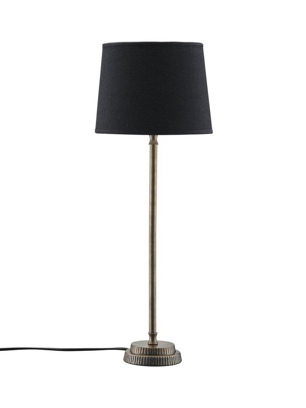 PR Home Kent Bordslampa med Svart Skärm 59 cm Brons