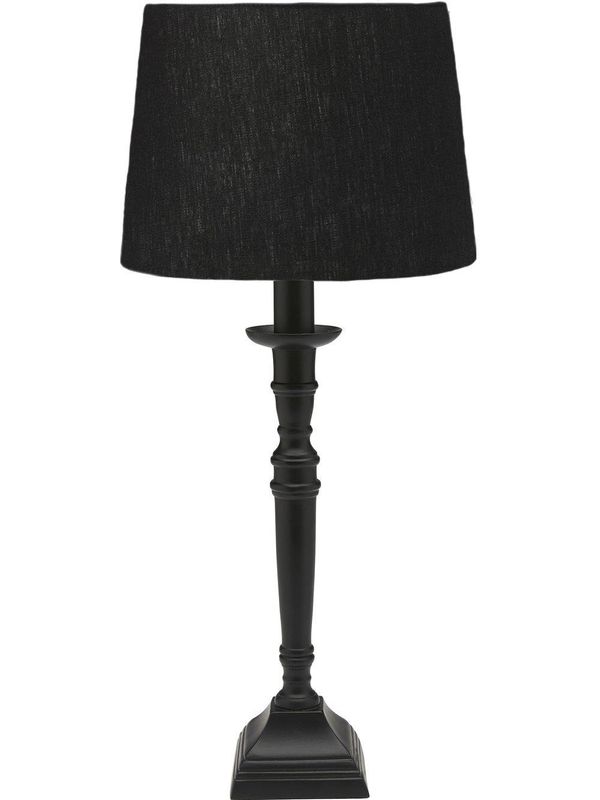PR Home Salong Bordslampa med lampskärm 55 cm Svart