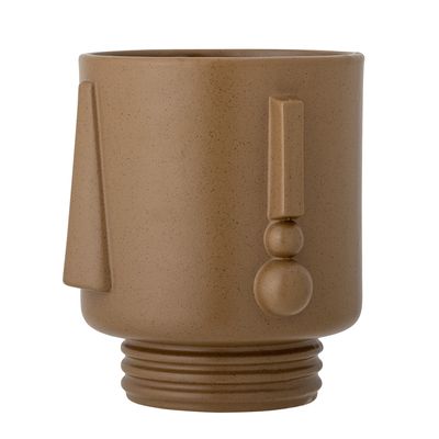 Guxim Blomkruka Brun Stengods H22.5cm Bloomingville