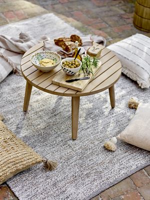 Sorrento Soffbord Natur FSC®100% Acacia Ø64cm Bloomingville