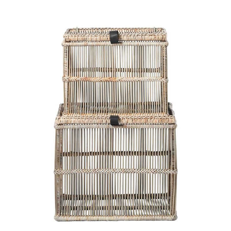 Korgset Norah Natur Rotting/Bambu Lene Bjerre