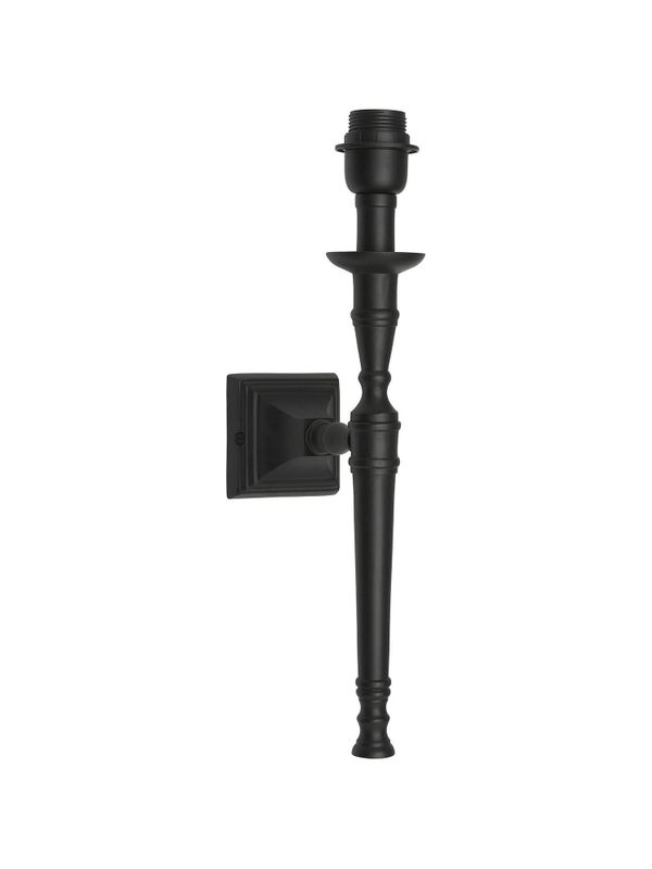 Salong Vägglampa Matt Svart 45cm | PR Home