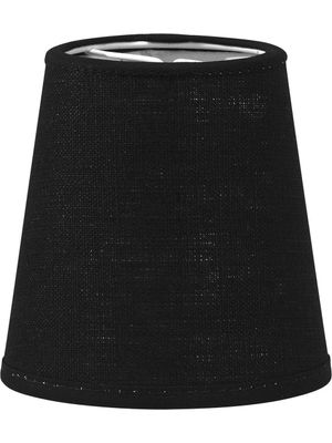 PR Home Queen Lampskärm Franza Svart 12cm