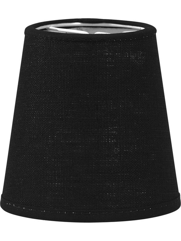 PR Home Queen Lampskärm Franza Svart 12cm