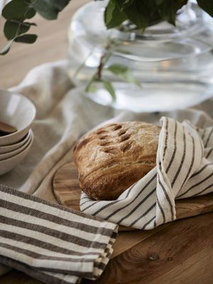 Svanefors Gaby Kökshandduk 3-pack Mörkbrun 47x70 cm