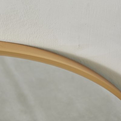 Lene Bjerre Hallia Spegel Ljusguld Aluminium Ø80 cm