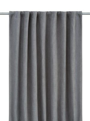 Svanefors Sten Gardin 2-pack Grå 130x280 cm