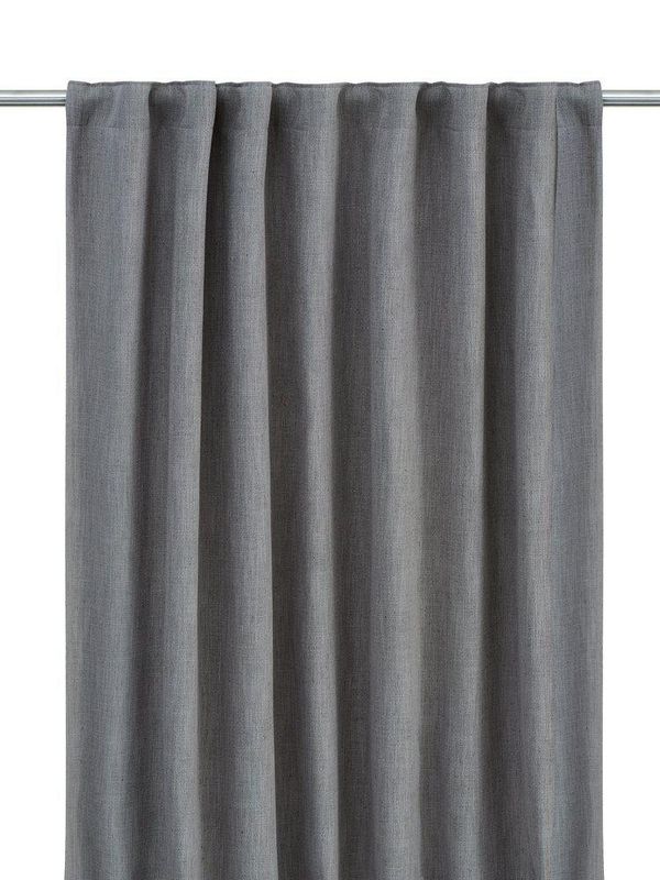 Svanefors Sten Gardin 2-pack Grå 130x280 cm