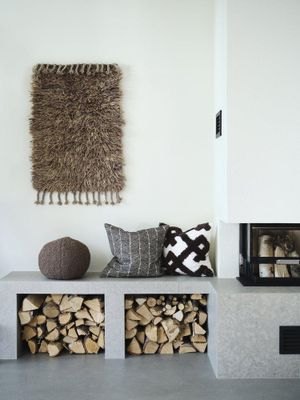 Svanefors Dylan Ullmatta Beige 60x90 cm