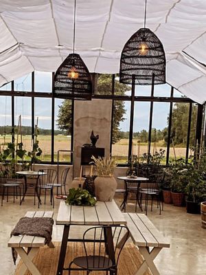 PR Home Maja Outdoor Wicker Black 45 cm Svart