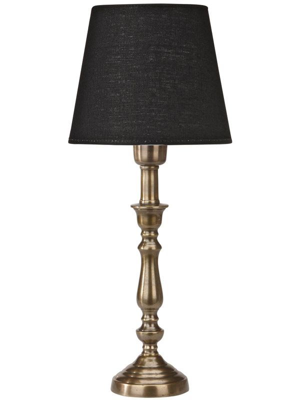 Therese Bordslampa med lampskärm 43cm Svart | PR Home