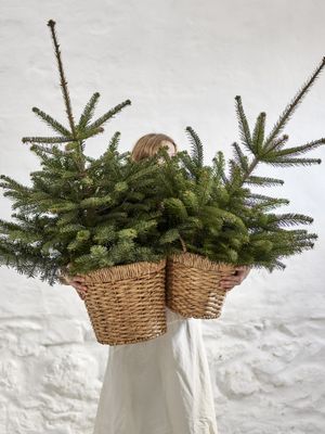 Meluna Korg Natur Vattenhyacint Ø39cm Set om 2 Bloomingville