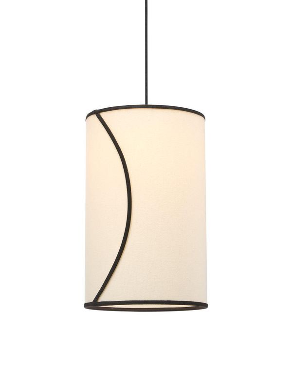 PR Home Ava taklampa Offwhite/svart 30cm