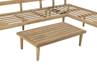 Cesano Lounge set Natur Akacia L90 cm Set om 3 Bloomingville
