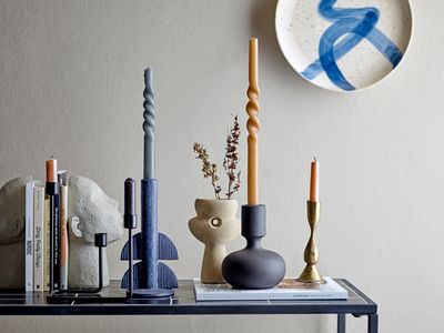 Väggdekoration Blå Stengods Ozcar | Bloomingville