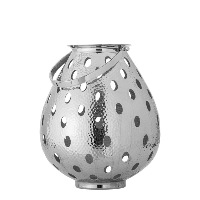 Maika Lykta Silver Aluminium Ø33cm Bloomingville