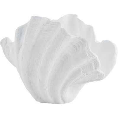 Lene Bjerre Shella Dekoration Vit Polyresin H23 cm