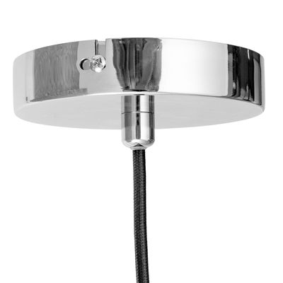 Bloomingville Adar Pendellampa, Grå, Glas Ø22xH20 cm