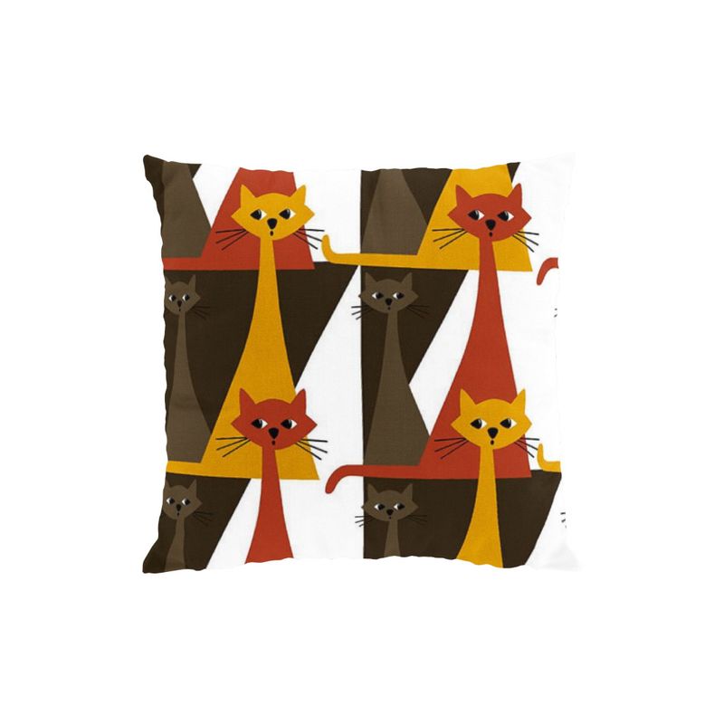 Kitty brun kuddfodral Arvidssons Textil