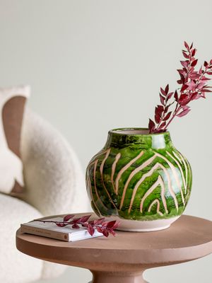 Vas Grön Stengods | Bloomingville Creative