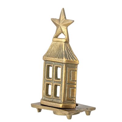 Värmeljushållare Mässing Aluminium Crista | Bloomingville