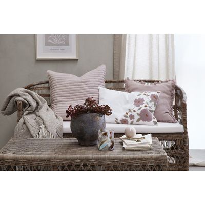 Lene Bjerre Fiona Kudde Mörkgrå Linne 60x40 cm