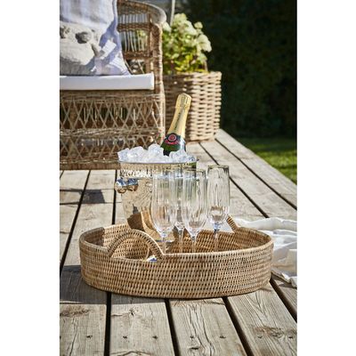 Lene Bjerre Filisa Kudde Grå Linne 60x60 cm