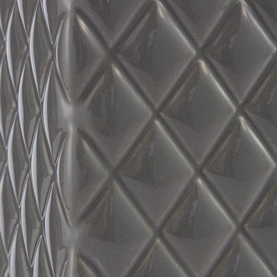 Lene Bjerre Portia Toalettborste H39 cm Mörkgrå/Silver