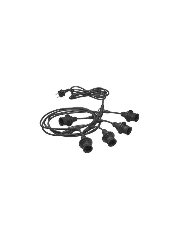 Flex Out Ljusslinga Utomhus Svart 650cm | PR Home