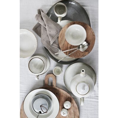 Lene Bjerre Amera Tekanna Vit Stengods 140 cl