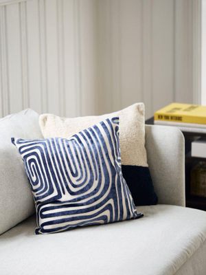 Svanefors Molly Kuddfodral Marin 45x45 cm