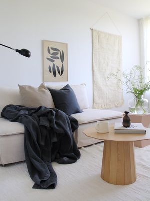 My Överkast Grå 180x260cm | Svanefors