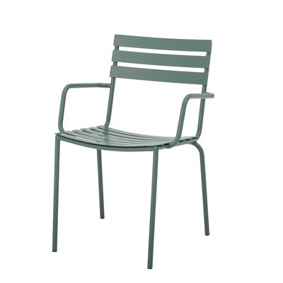 Matsalsstol Grön Galvaniserad metall Monsi | Bloomingville