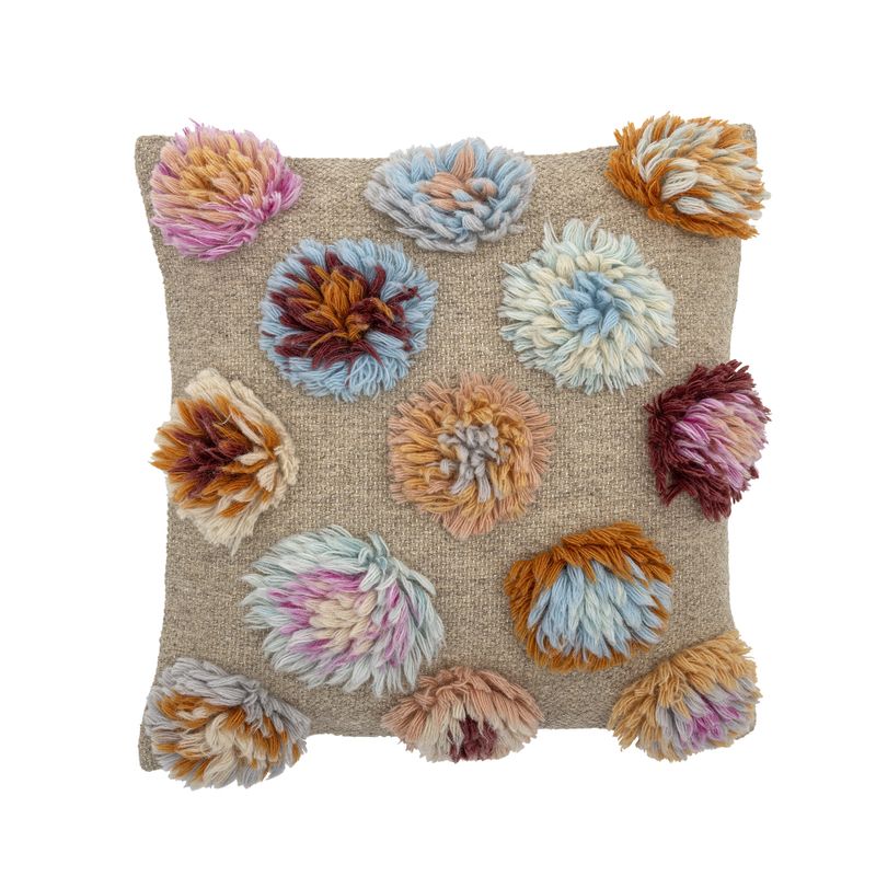 Somma Kudde Natur Ull L50cm Bloomingville