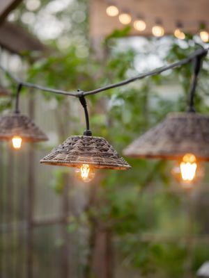 PR Home Flex Outdoor ljusslinga inkl 5st Lisen 27 cm Natur