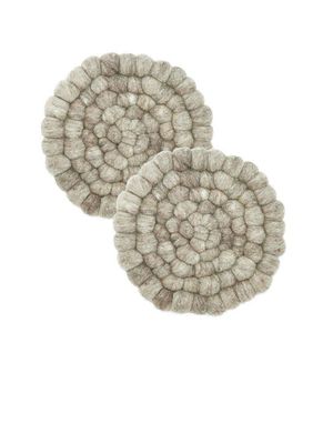 Svanefors Nisha Underlägg 2-pack Nougat 20 cm